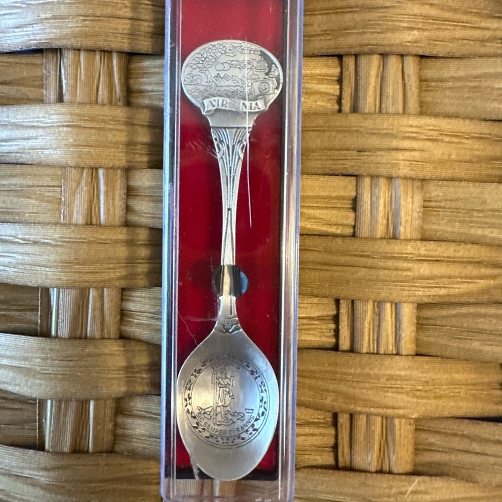 Silver Virginia Souvenir Spoon